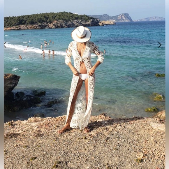 MESKITA CROCHET MINI HOODIE ONE SIZE - Picture 3 of 13